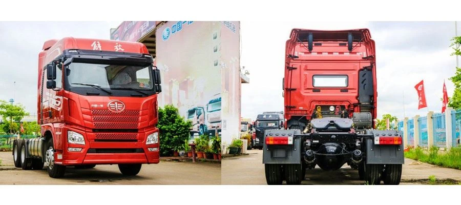 FAW tractor truck detail show